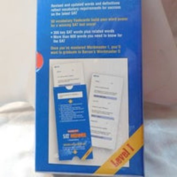 Barron's SAT Word Master Level 1 NEW IN BOX - Picture 3 of 5